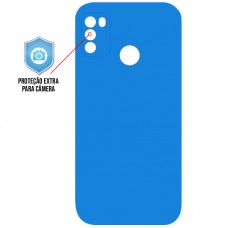 Capa para Motorola Moto G50 4G - Silicone Case Azul